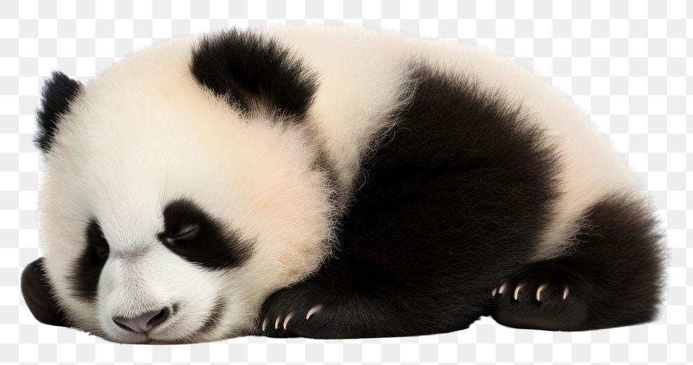 PNG Baby panda wildlife animal mammal. AI generated Image by rawpixel.