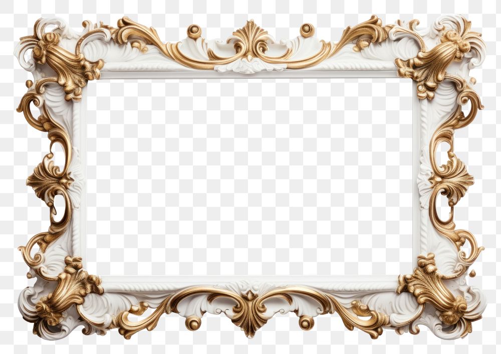PNG  Rectangle Rococo backgrounds rectangle frame