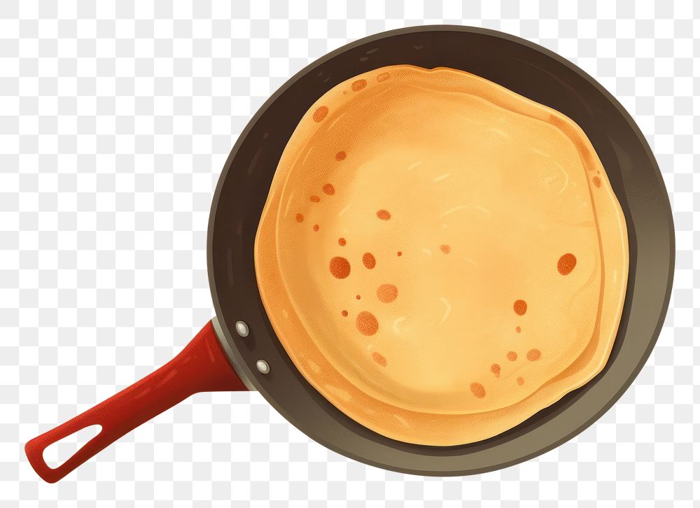 PNG Roti pancake food refreshment. AI generated Image by rawpixel.