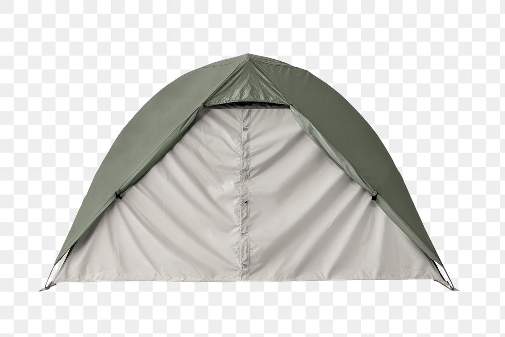 Camping tent png, transparent background
