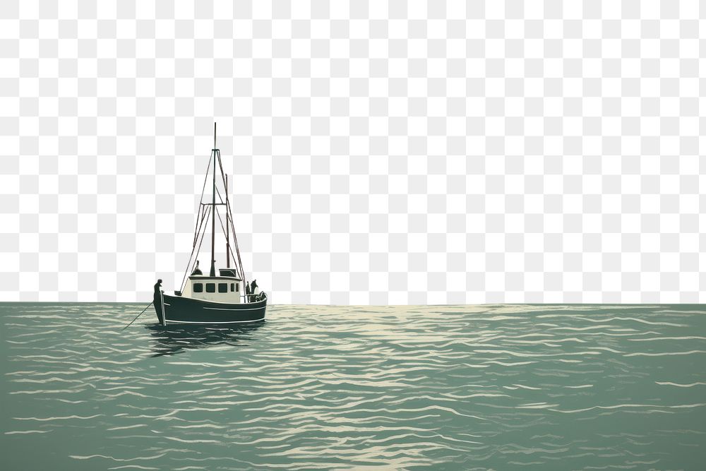 PNG Sea watercraft sailboat outdoors. AI generated Image by rawpixel.