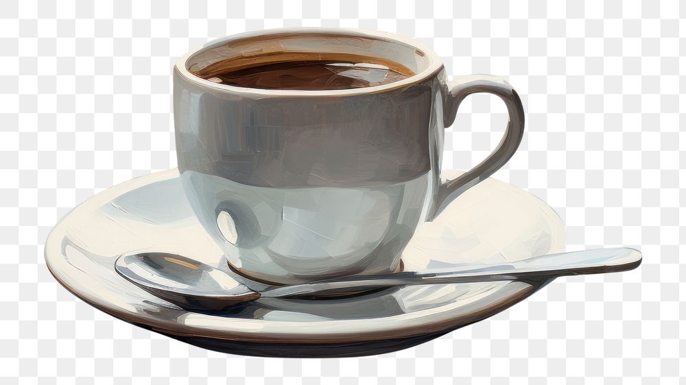 PNG Coffee cup furniture saucer. AI generated Image by rawpixel.