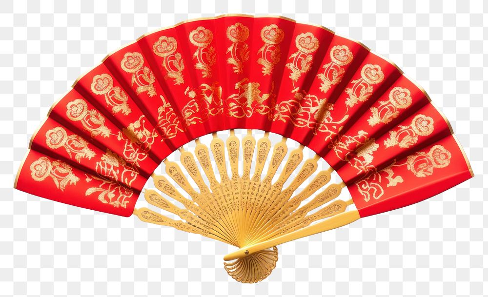 PNG Gold red chinese new year white background