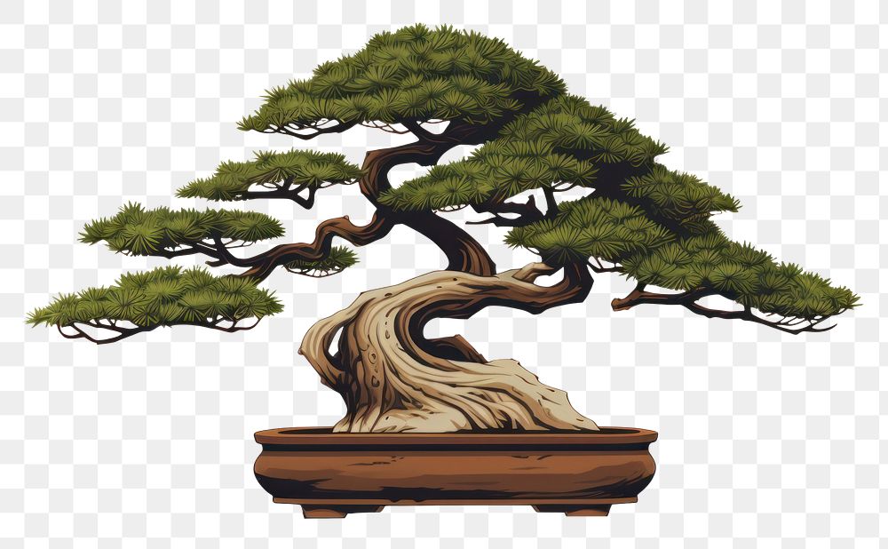 PNG Bonzai bonsai plant tree. 