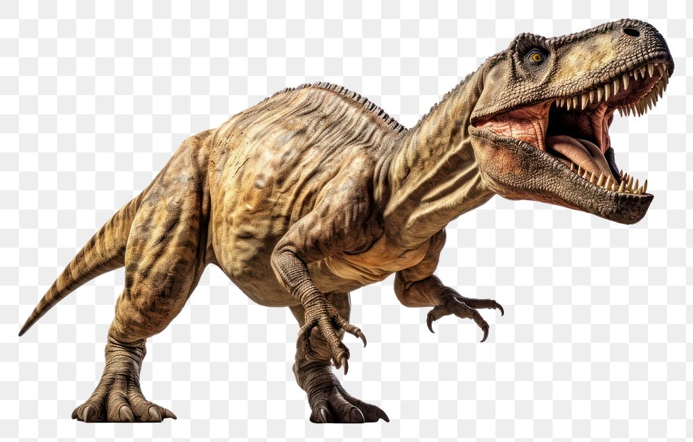 PNG  Tyrannosaurus dinosaur reptile animal. AI generated Image by rawpixel.