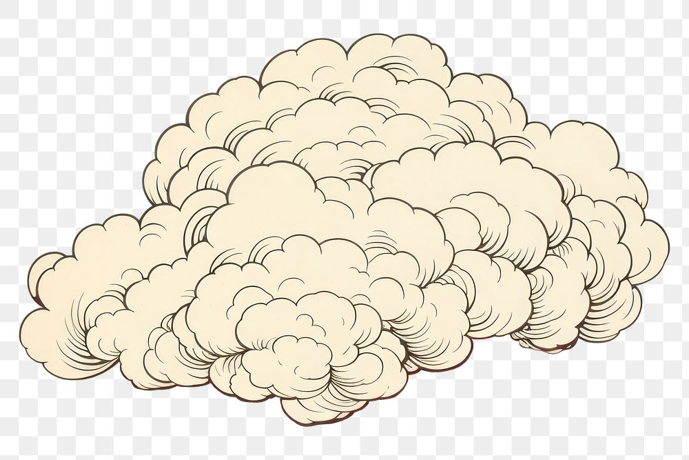 PNG Cloud outdoors explosion cartoon. AI generated Image by rawpixel.