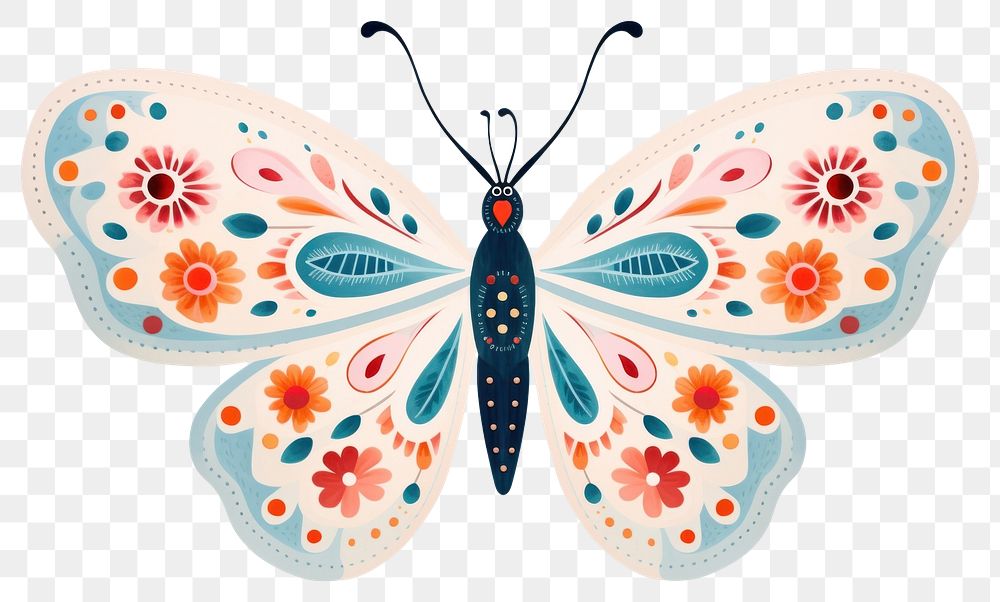 PNG Butterfly pattern animal insect. AI generated Image by rawpixel.