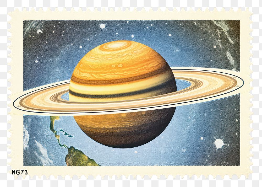 PNG Saturn illustration astronomy planet space. AI generated Image by rawpixel.