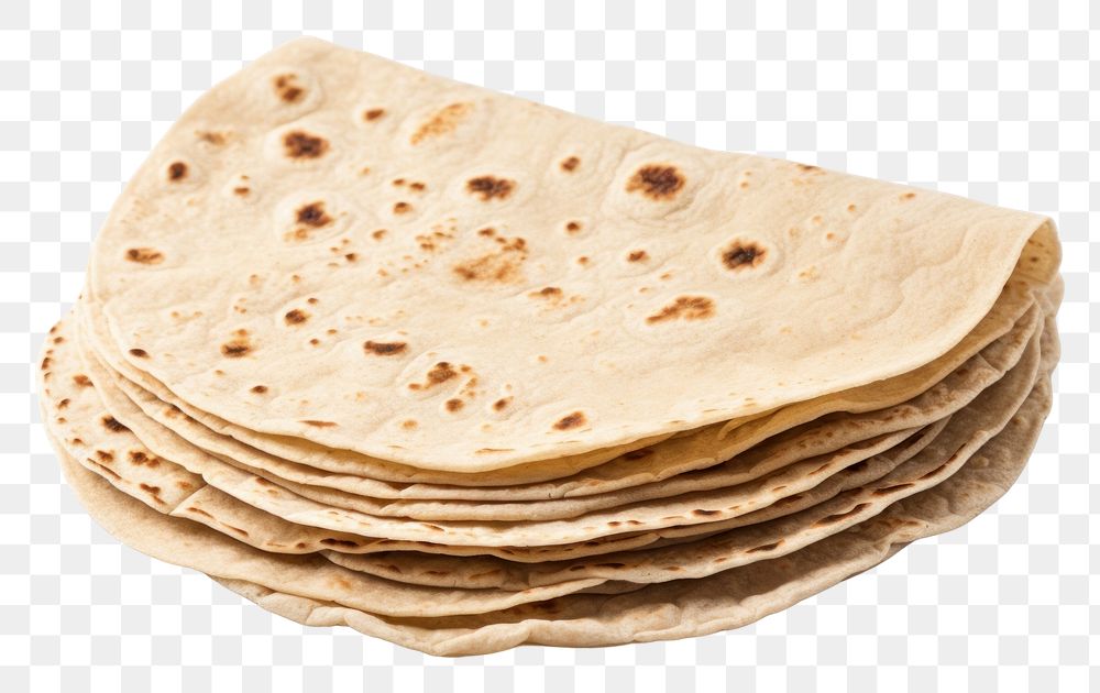 PNG  Lavash tortilla bread food. AI generated Image by rawpixel.