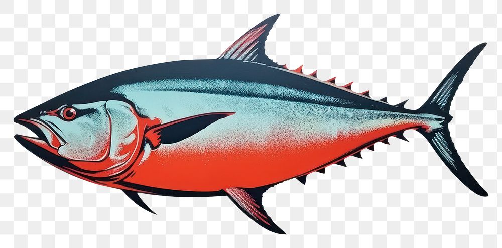 PNG Animal shark fish tuna. AI generated Image by rawpixel.