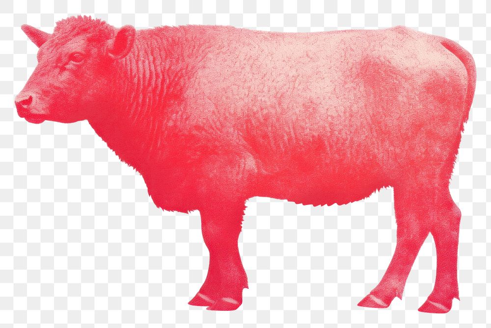 PNG Pig livestock mammal cattle. AI generated Image by rawpixel.