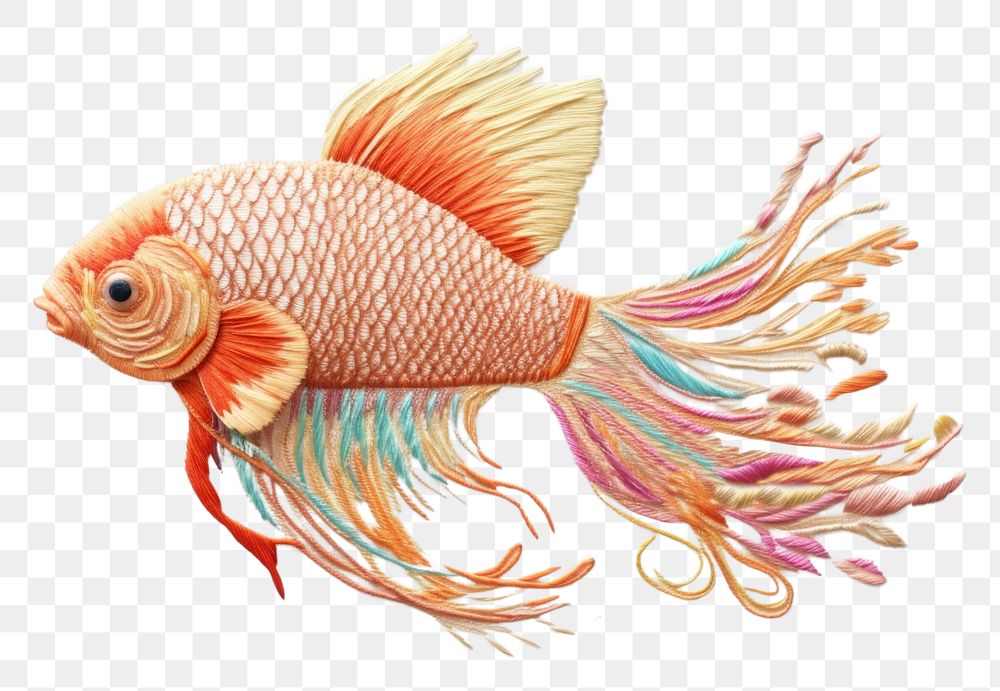 PNG Fish goldfish animal creativity AI generated Image by rawpixel