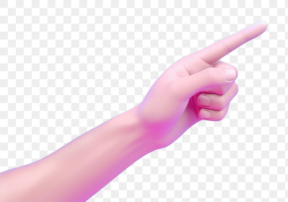 PNG Hand holding a arrow finger gesturing pointing. AI generated Image by rawpixel.