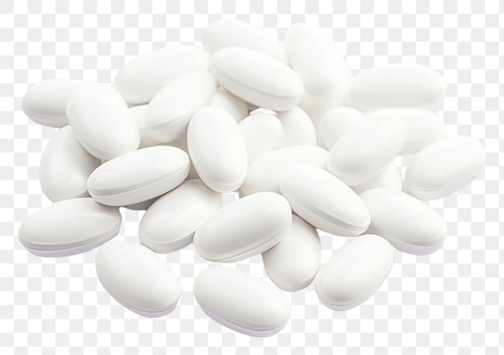 PNG  Medicine white pills backgrounds antioxidant medication. AI generated Image by rawpixel.