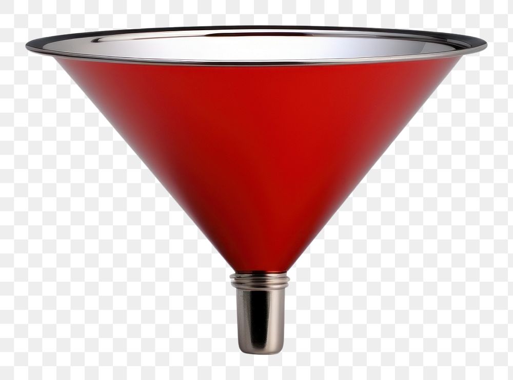 PNG Funnel cocktail martini white background. AI generated Image by rawpixel.