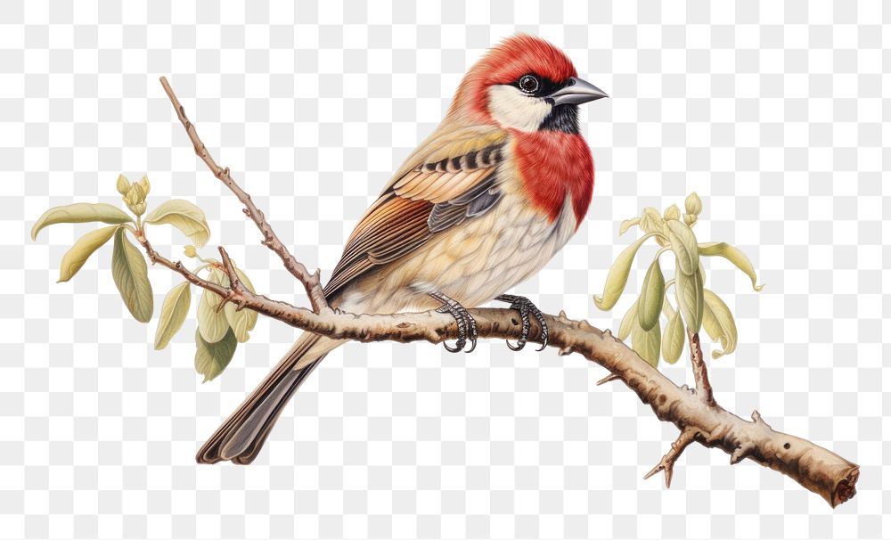 PNG  Bird sparrow drawing animal
