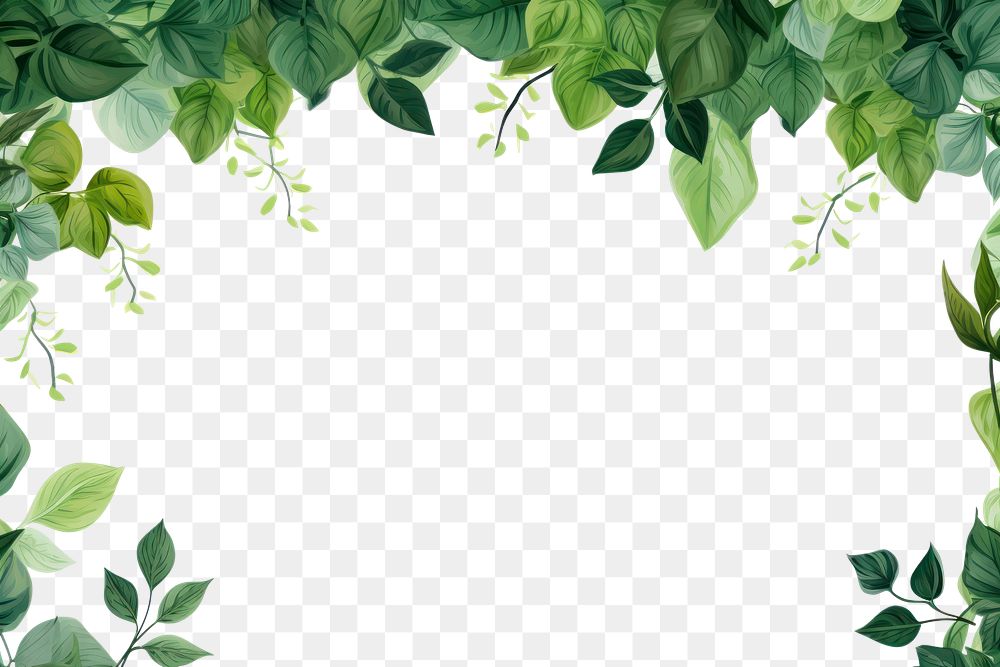 PNG  Border green backgrounds pattern. AI generated Image by rawpixel.