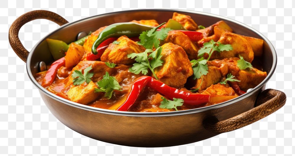 PNG  Indian food curry meat dish. AI generated Image by rawpixel.