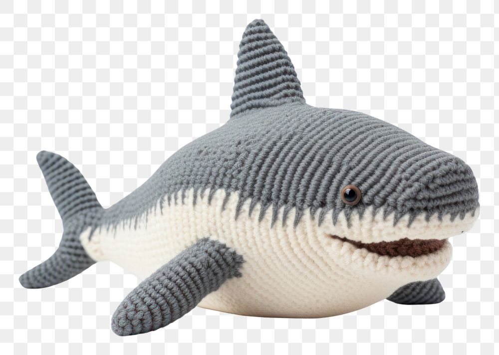PNG  White shark toy animal mammal. AI generated Image by rawpixel.