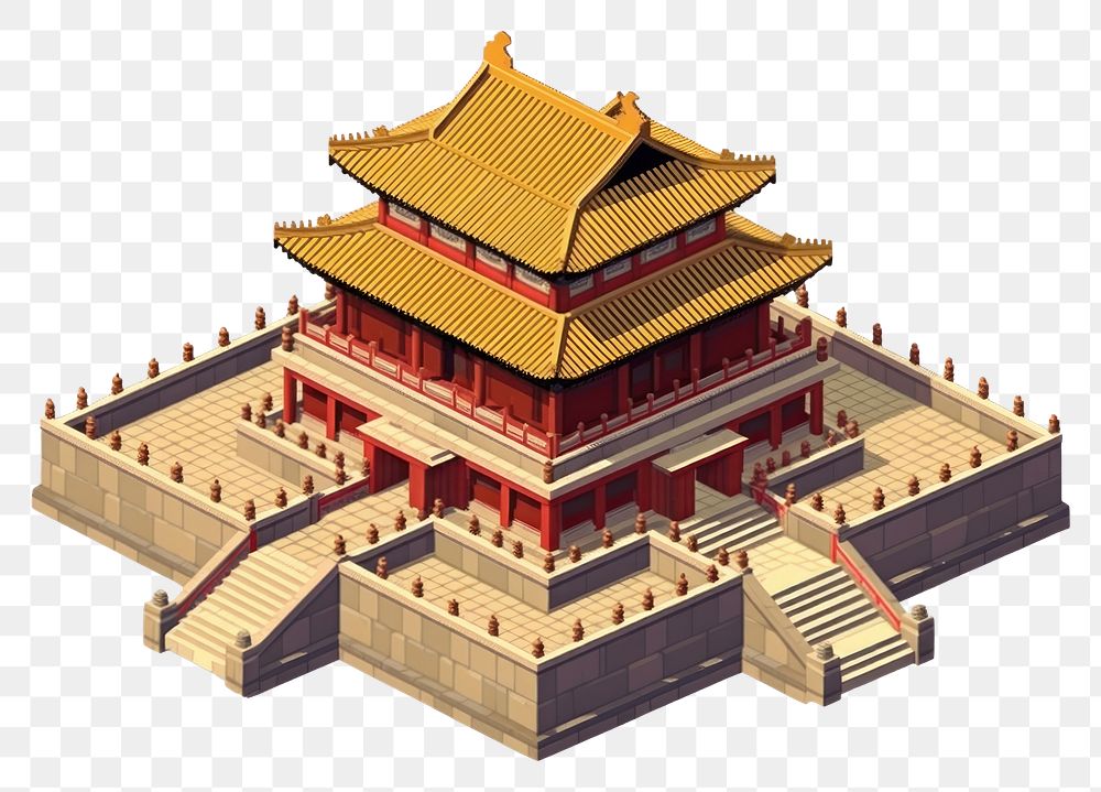 PNG Beijing forbidden city architecture building spirituality. AI generated Image by rawpixel.