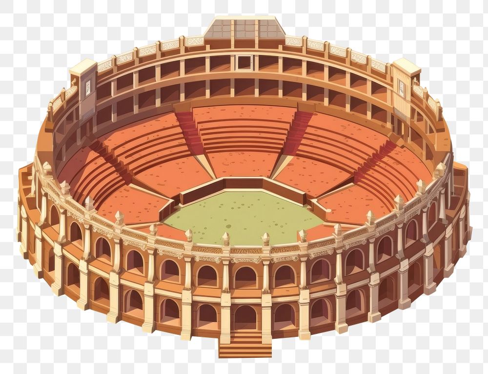 PNG Colosseum amphitheatre amphitheater architecture. AI generated Image by rawpixel.