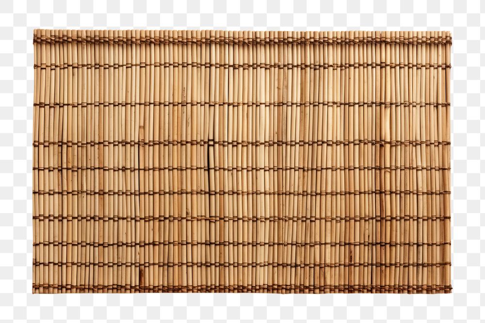 PNG Bamboo mat architecture backgrounds white background. AI generated Image by rawpixel.