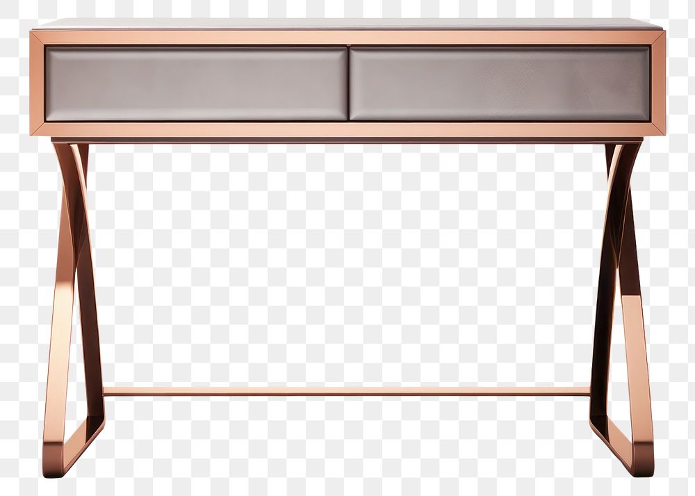 PNG  Contemporary console table furniture sideboard desk. AI generated Image by rawpixel.
