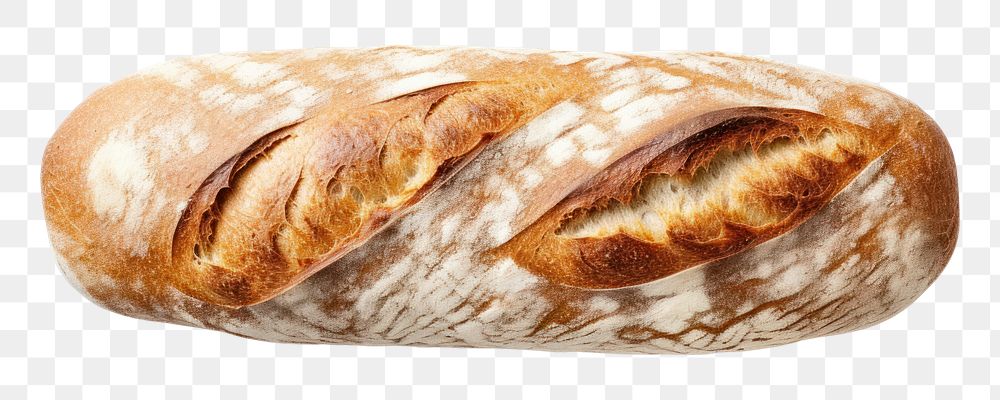 PNG  A bread baguette food white background. AI generated Image by rawpixel.