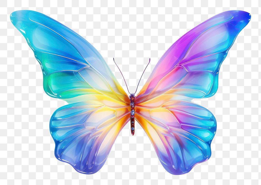 PNG  Butterfly animal insect purple. AI generated Image by rawpixel.