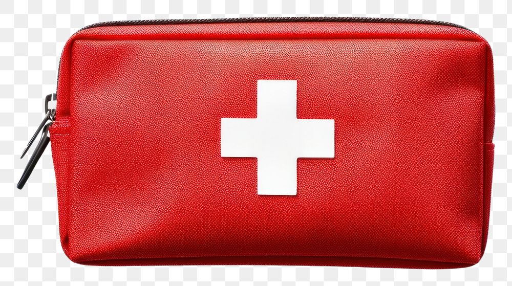 PNG A first aids bag white background accessories accessory. 