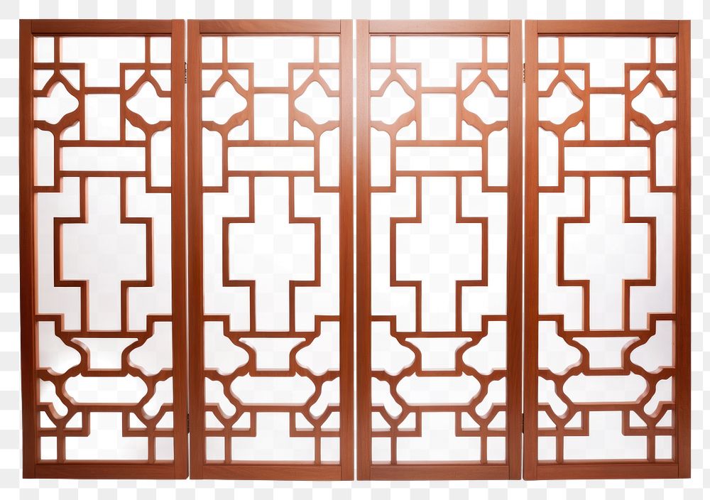 PNG  Modern Asian Room divider gate  architecture. AI generated Image by rawpixel.