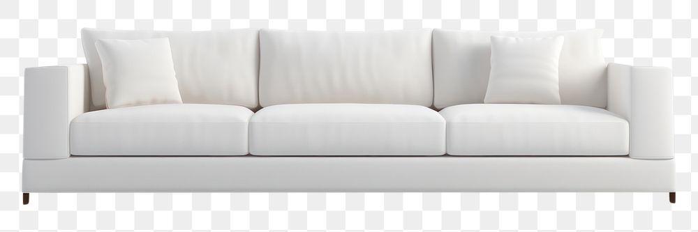 PNG  Modern sofa furniture cushion pillow. AI generated Image by rawpixel.