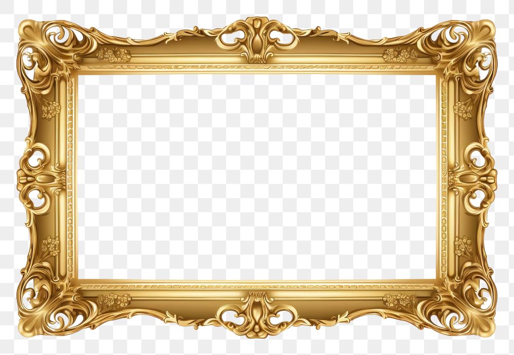 PNG An antique gold picture | Free PNG - rawpixel