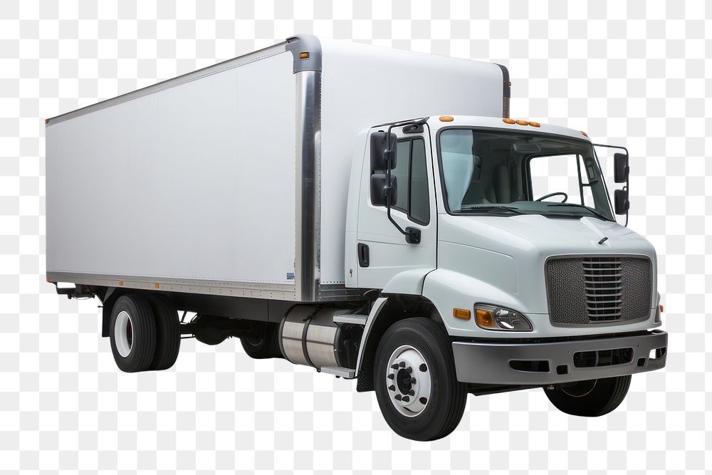 PNG Truck truck vehicle white background. AI generated Image by rawpixel.