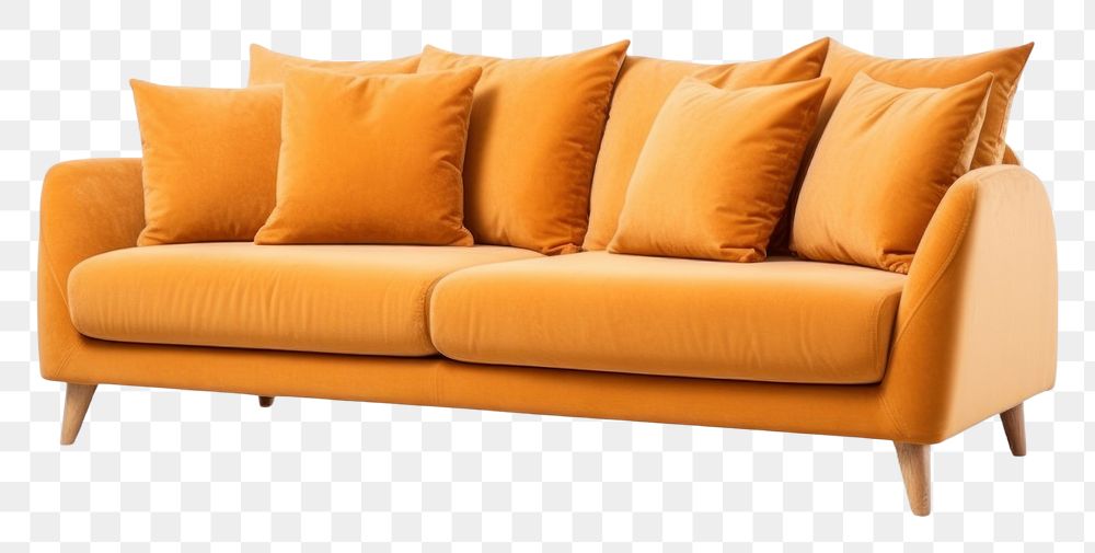 PNG  Furniture cushion pillow sofa. AI generated Image by rawpixel.