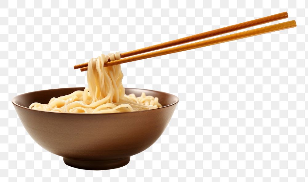 PNG  Noodle chopsticks food meal. AI generated Image by rawpixel.