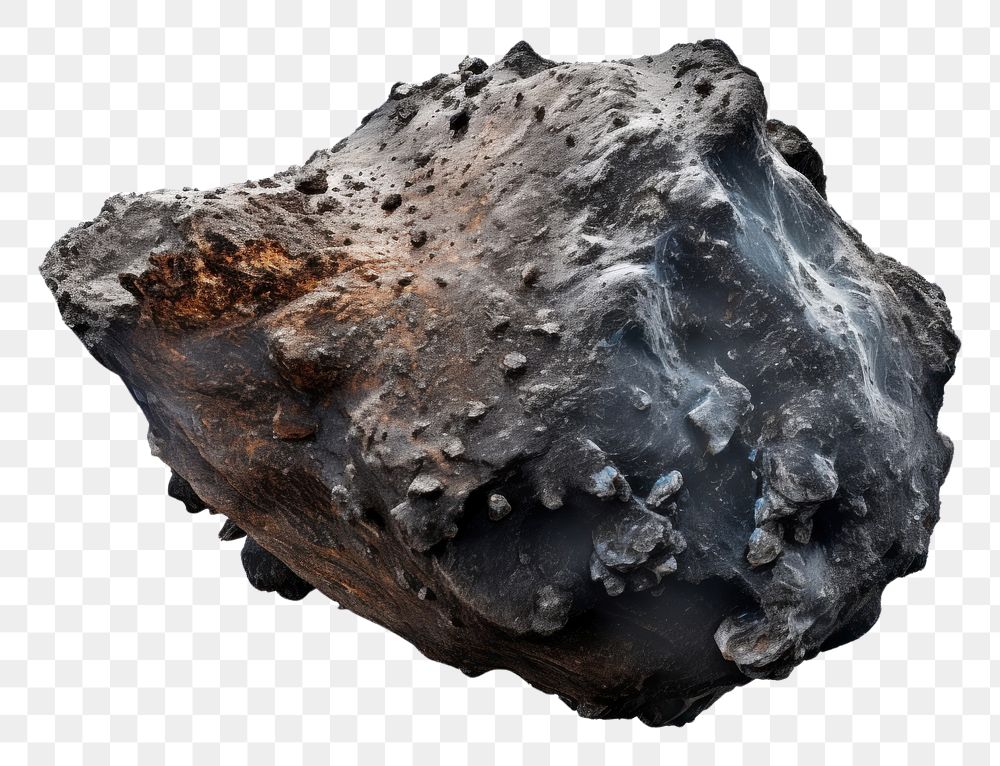 PNG  Space mineral rock white background. AI generated Image by rawpixel.