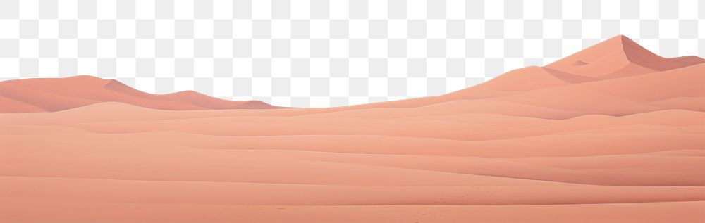 PNG Desert landscape outdoors horizon. AI generated Image by rawpixel.