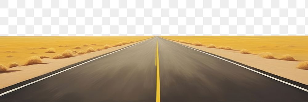 PNG Highway freeway horizon asphalt. AI generated Image by rawpixel.
