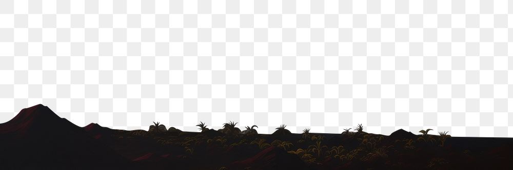 PNG Volcano landscape mountain outdoors. AI generated Image by rawpixel.