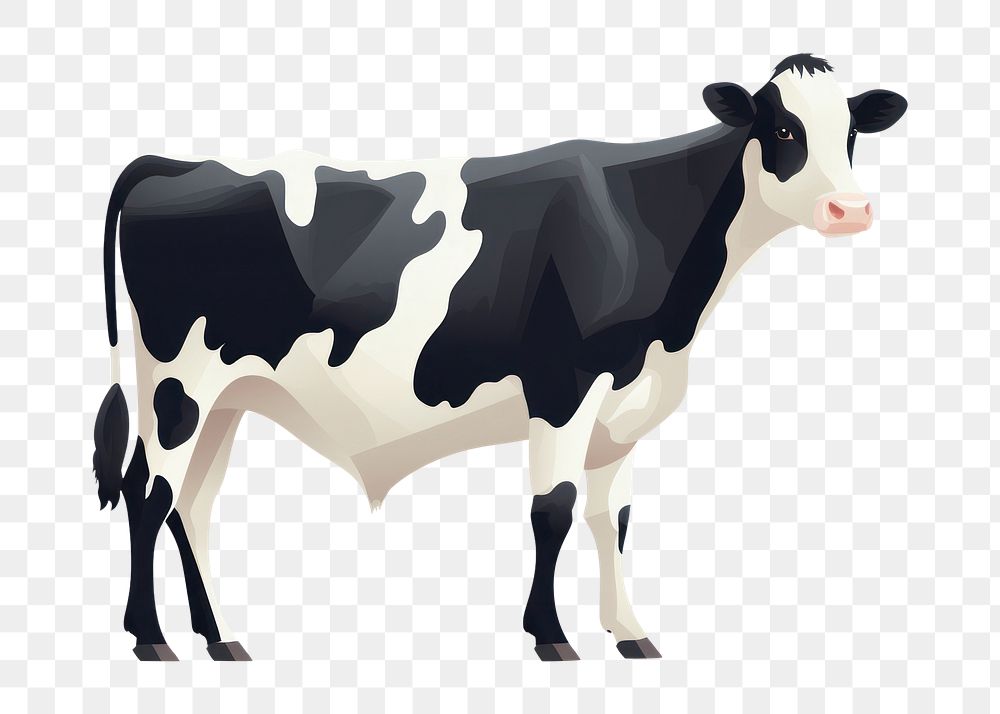 PNG Holstein cow livestock cattle | Free PNG - rawpixel