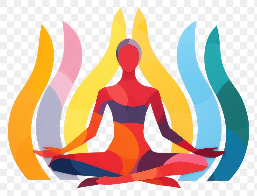 PNG Yoga yoga sports spirituality. AI generated Image by rawpixel.