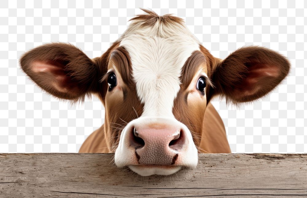 PNG Cow cow livestock mammal. AI generated Image by rawpixel.