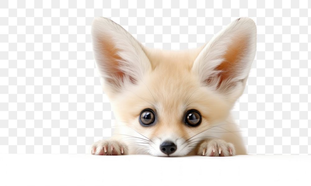 PNG Fennec Fox fox mammal animal. AI generated Image by rawpixel.