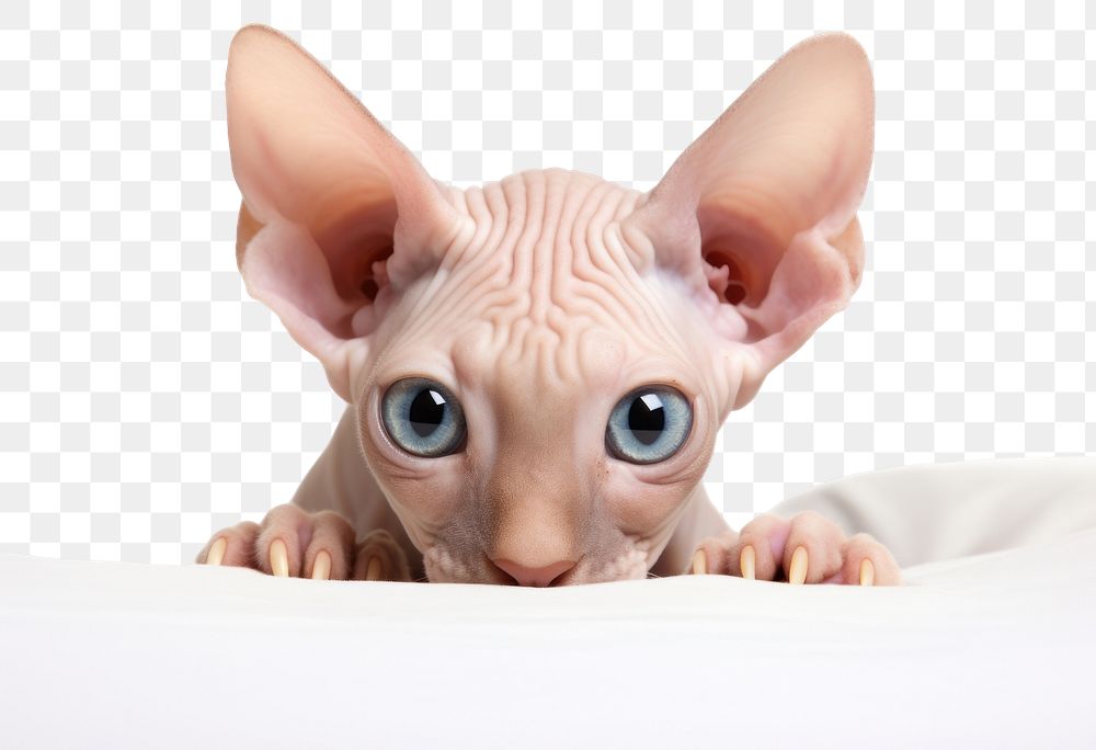 PNG Sphynx Cat animal mammal cute. AI generated Image by rawpixel.