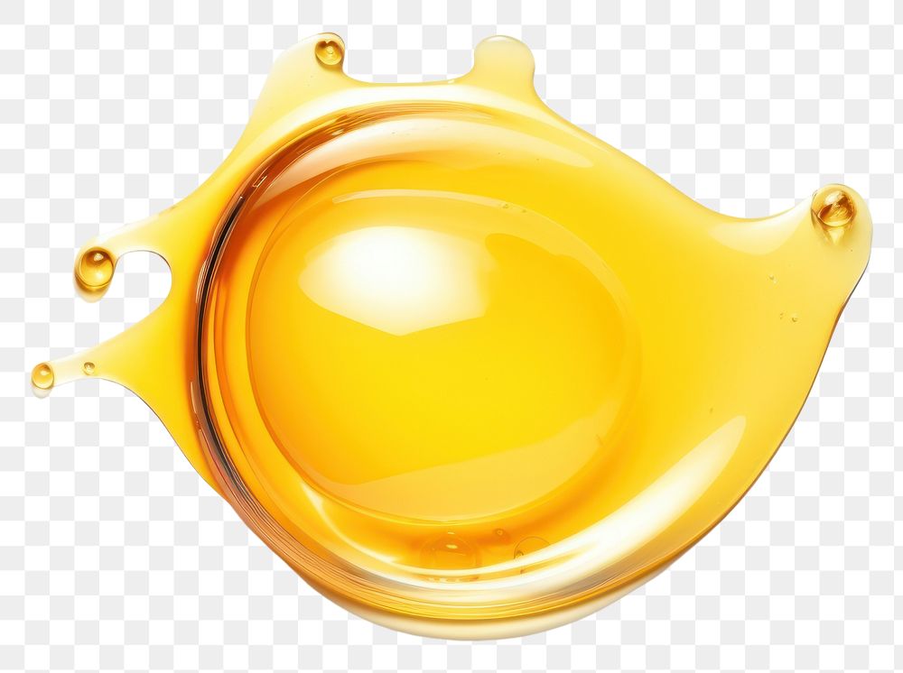 PNG  Oil jewelry bubble yellow. AI generated Image by rawpixel.