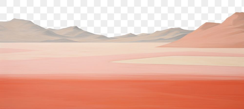 PNG Landscape tranquility mountain painting. AI generated Image by rawpixel.