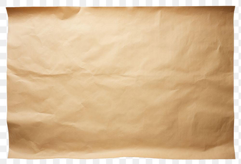 PNG Paper backgrounds wrinkled brown. AI generated Image by rawpixel.