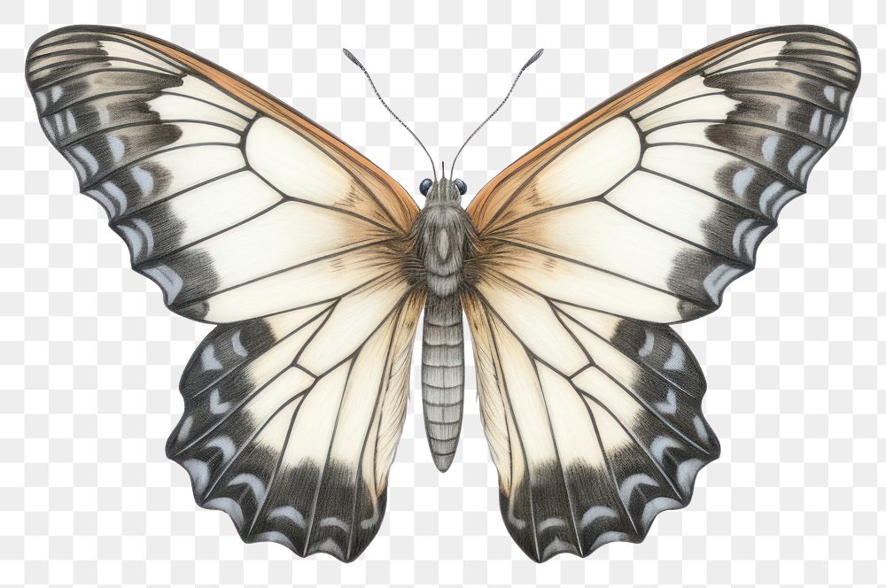 PNG  Butterfly drawing animal insect