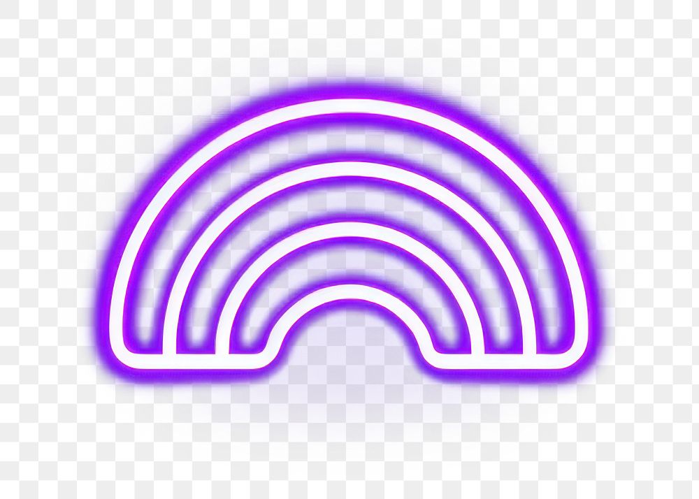PNG  Wifi icon purple neon light. AI generated Image by rawpixel.